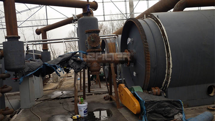 廢舊輪胎、塑料煉油煉油設備