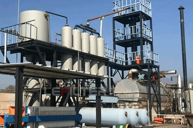 輪胎塑料的熱解油怎么提煉非標柴油？