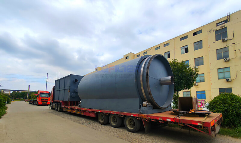 LES-2675油泥煉油設備裝車發貨 LES-2675油泥煉油設備裝車發貨